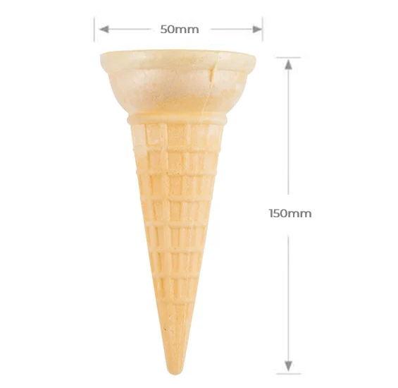 Bulk Ice Cream Cones - Wafer and Waffle