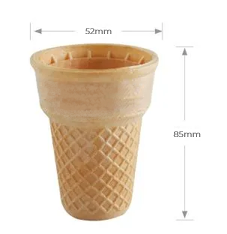 Bulk Ice Cream Cones - Wafer and Waffle