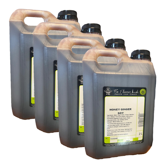 Honey Ginger Soy Dipping Sauce 2L (Case of 4)