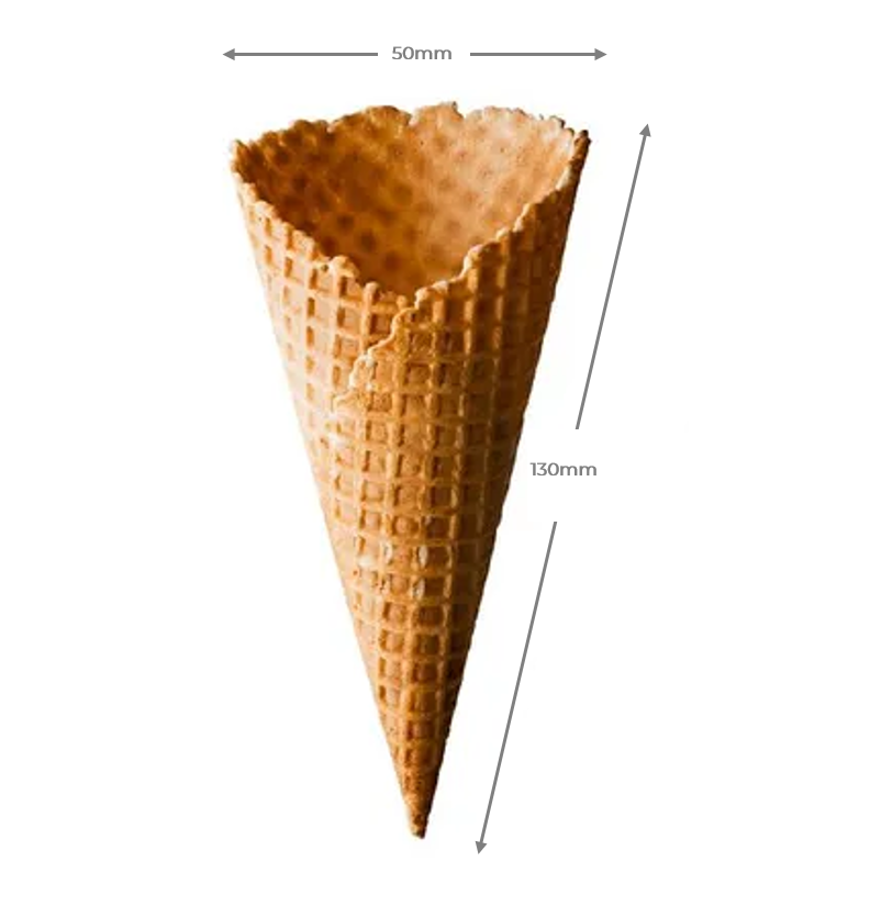 Bulk Ice Cream Cones - Wafer and Waffle