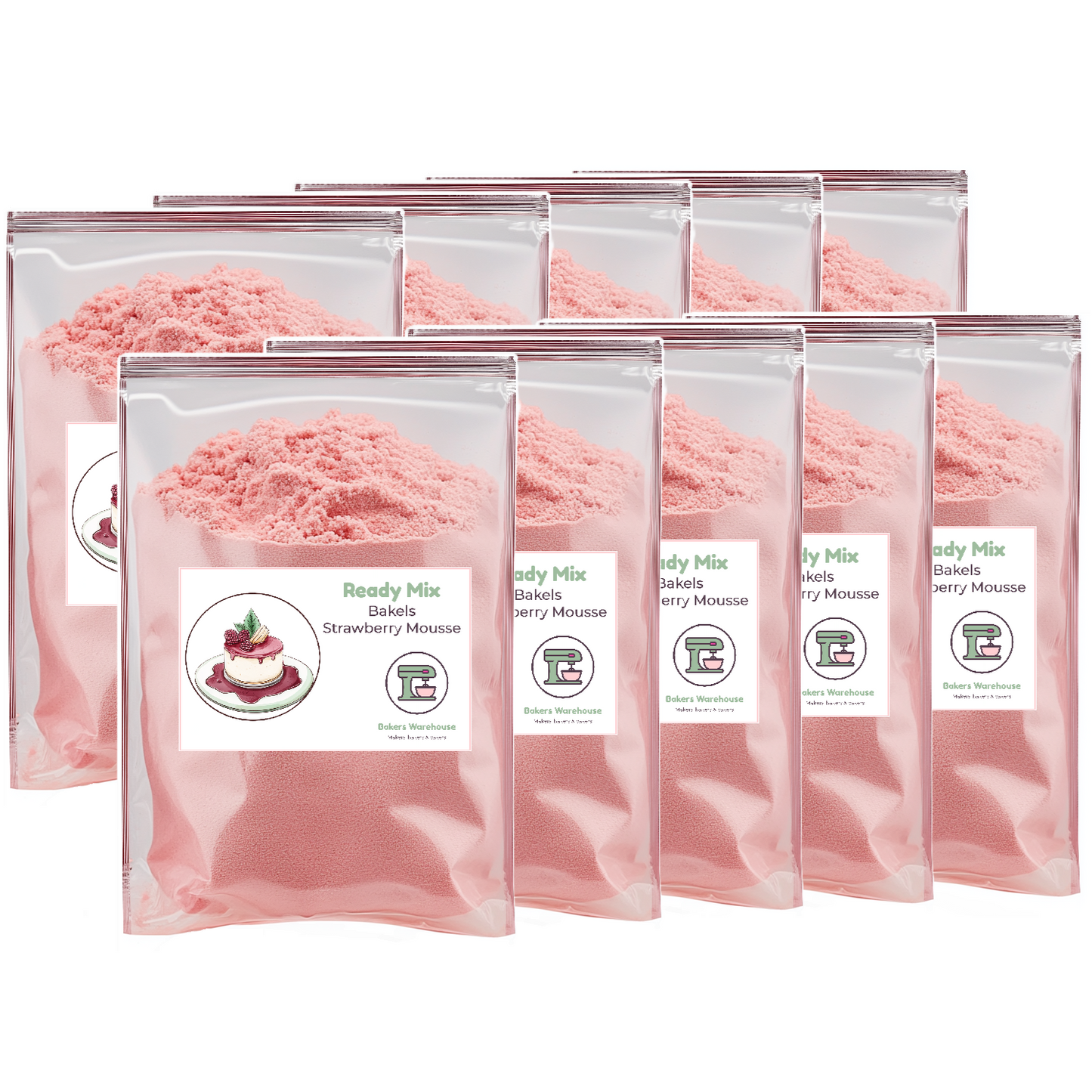 Bulk Strawberry Mousse
