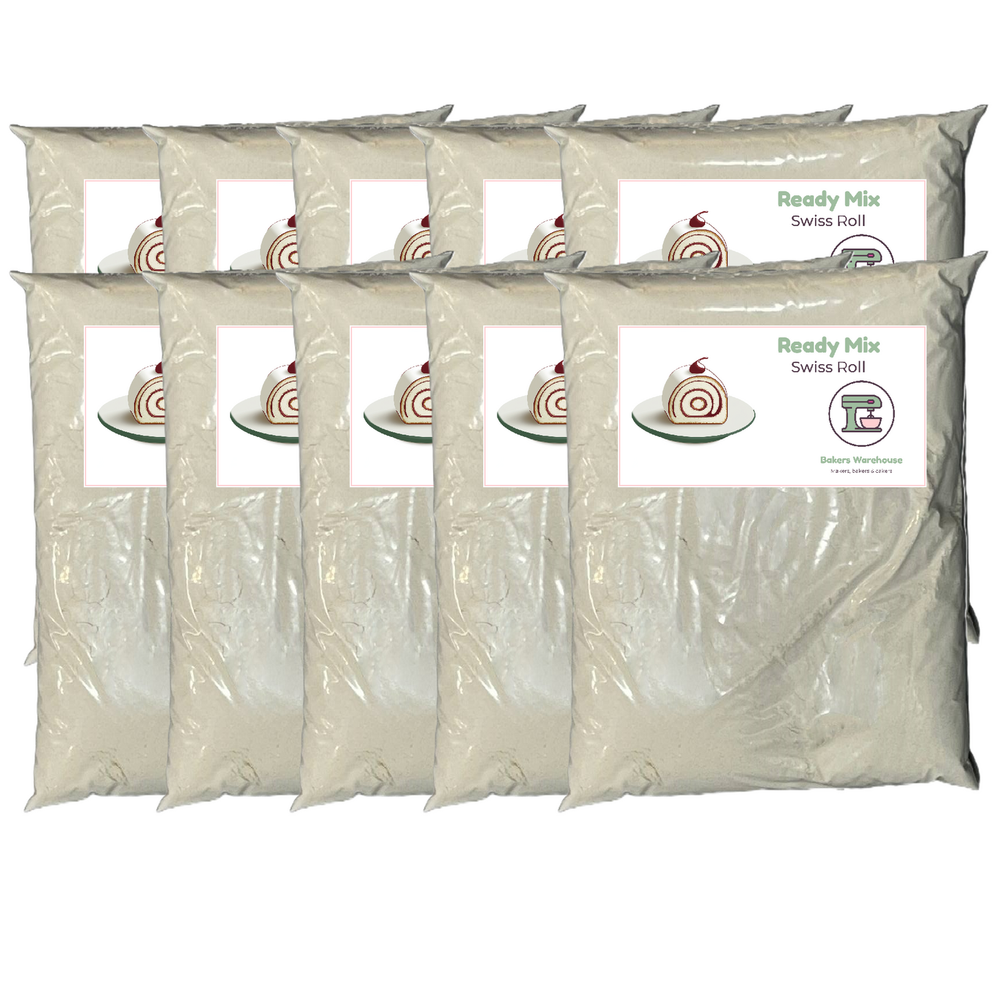 Bulk Swiss Roll Ready Mix