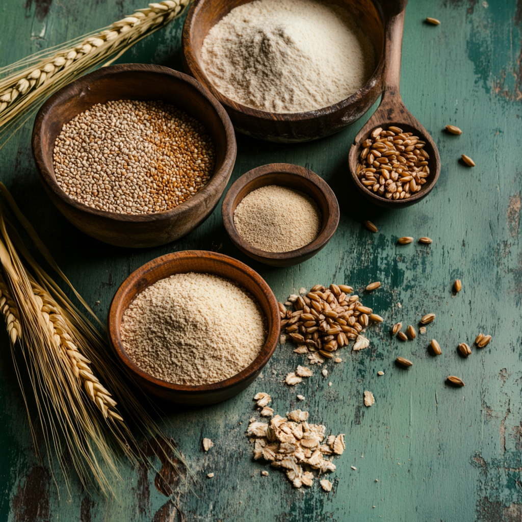Wheats, Grains, Pluses & Flours