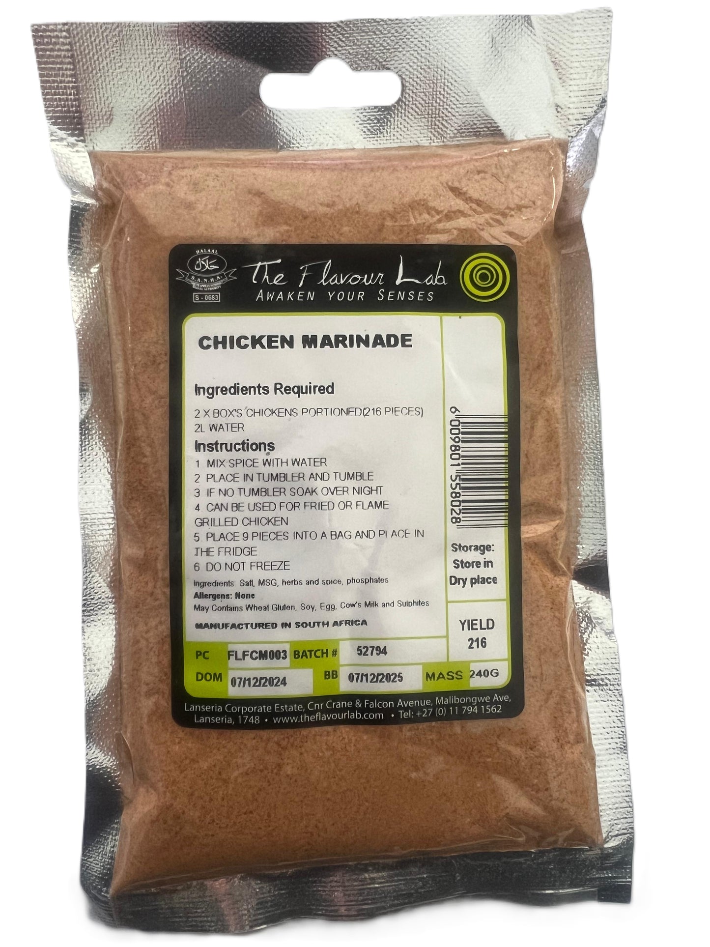 Chicken Tumble Marinade